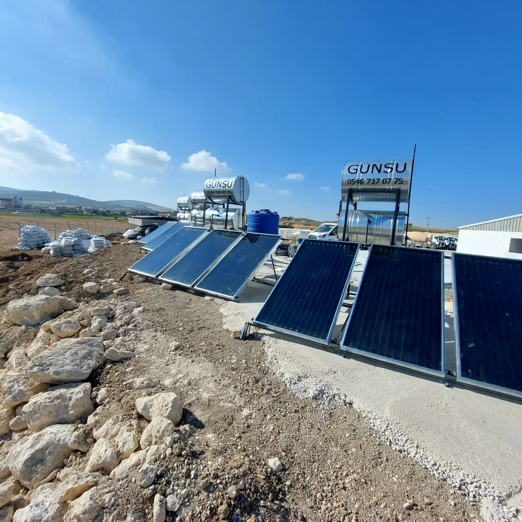 Şantiye Güneş Enerjisi Sistemi